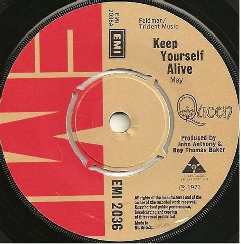 Queen Keep Yourself Alive 1973 Vinyl Discogs
