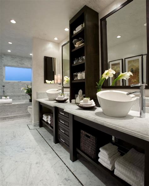 Modern Master Bathroom Vanity Ideas Venice Beach House Amazing Design