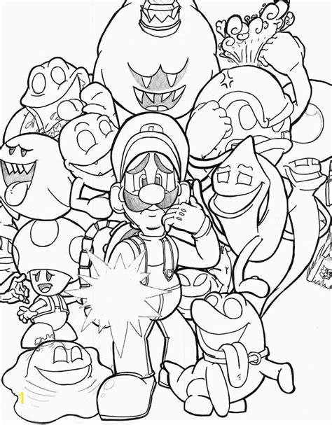 Luigis Mansion Coloring 1000 Coloring Pages Porn Sex Picture