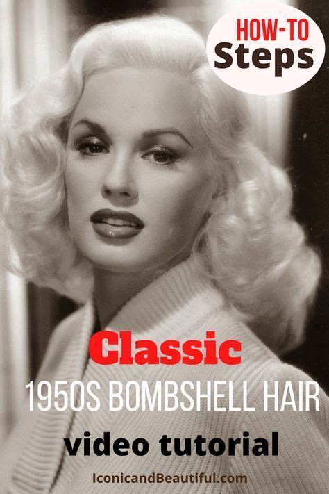 How To Do A Vintage Retro 1950s Bombshell Hairstyle Artofit
