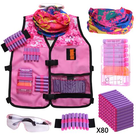 Save 2 On Girls Tactical Vest Kit Compatible With Nerf Guns N Strike