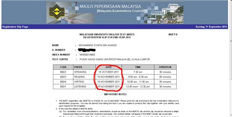 Download ppt malaysian university english test (muet). Syafiq Ahadin: Malaysian University English Test (MUET ...