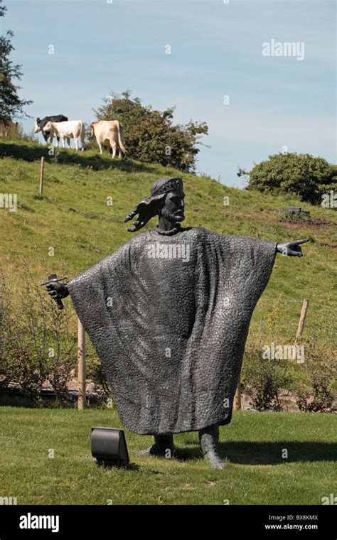 Statue On Display Outside The Bru Boru Palace Of Brian Boru