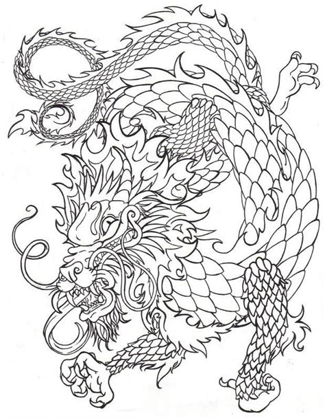 japanese dragon coloring page at free printable colorings pages to print and
