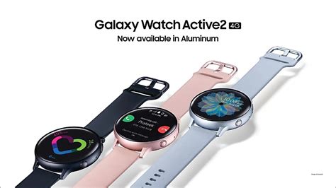 Samsung Launches Made In India Galaxy Watch Active 2 4g Aluminum