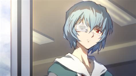Download Eye Patch Rei Ayanami Anime Neon Genesis Evangelion 4k Ultra Hd Wallpaper