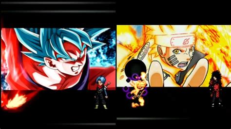 Anime Battle Star Mugen All Ultimate Attacks Youtube