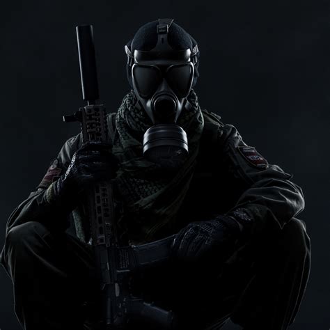 1080x1080 Resolution Gas Mask Soldier Tom Clancys Ghost Recon