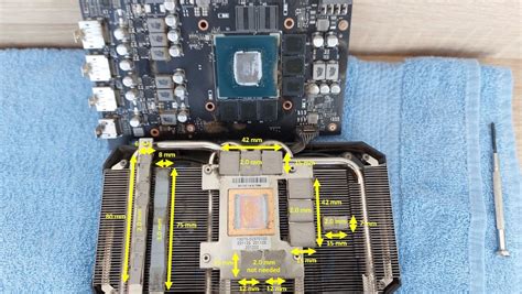 THERMAL PAD SIZES ON ASUS Dual GeForce RTX 3060 OC 12GB THERMALPAD EU