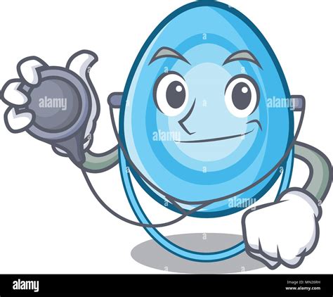 Doctor Oxygen Mask Character Cartoon Stock Vector Image And Art Alamy