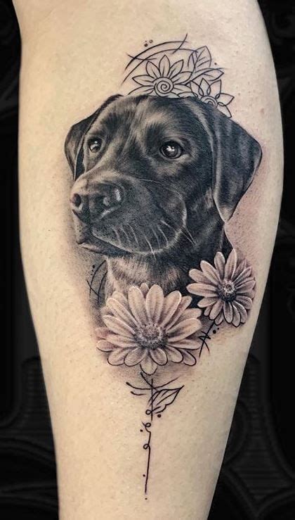 100 Adorable Dog Tattoos That Will Melt Your Heart Tattoo Me Now