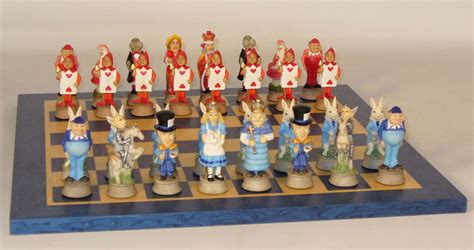 Alice In Wonderland Chess Set Jabberwock Inn Online Store