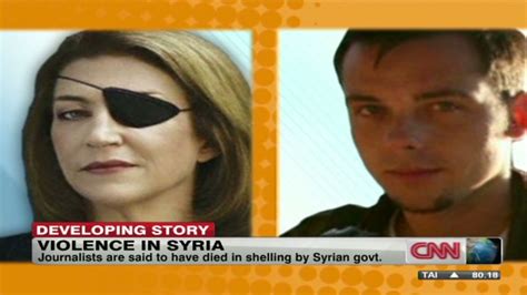 Deaths Of Journalists In Syria Highlight Dangers Cnn