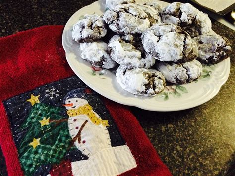 recipe quick and easy chocolate snowball cookies the pink puck