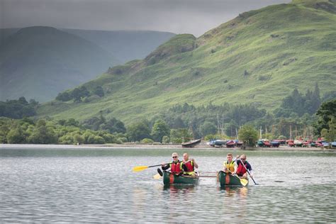 Canoeing In The Lake District Outdoor Activities In Keswick Lake