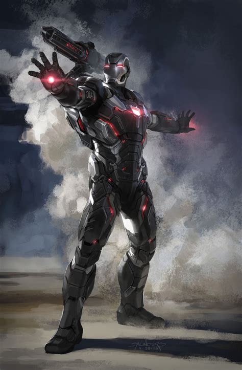 War Machine Mark Vii War Concept Machine Avengers Infinity Mk Iv