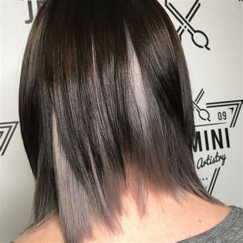 This hairstyle suits best on women having copper colored hair or slightly brown. 25 Cutest Peekaboo Highlights You'll See in 2020