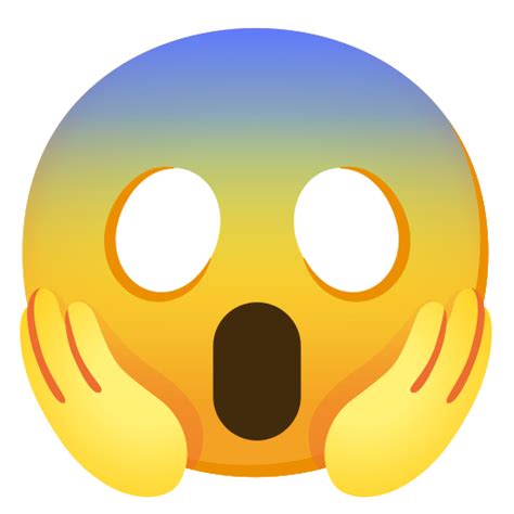 Scream Emoji Png File Png Mart