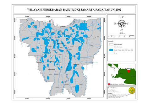 Peta Kecamatan Terendam Banjir Di Wilayah Jakarta Selatan Map Sexiz Pix