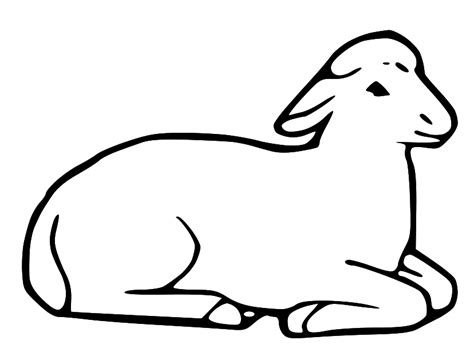 Clipart Of Jesus And Lamb