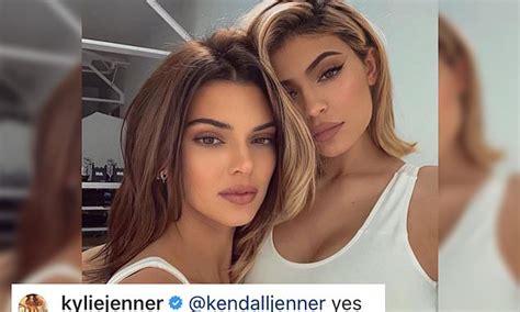 kylie jenner shares throwback snap with sister kendall flipboard