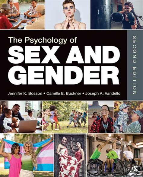 The Psychology Of Sex And Gender By Jennifer Katherine Bosson Camille E Buckner Joseph Alan