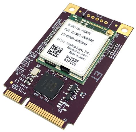 Mini Pcie Card Showcases 900mhz Halow Wireless Tech