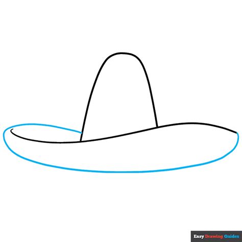 How To Draw A Sombrero Really Easy Drawing Tutorial
