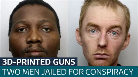 two men jailed for using 3d printer to make sub machine guns latest from itv news