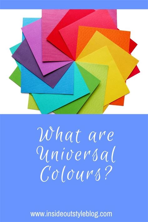 Examples Of Universal Imagery Or Colours