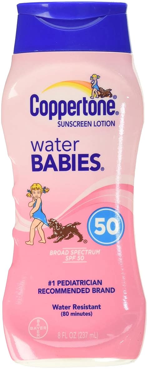 Coppertone Waterbabies Sunscreen Lotion Spf 50 8 Oz