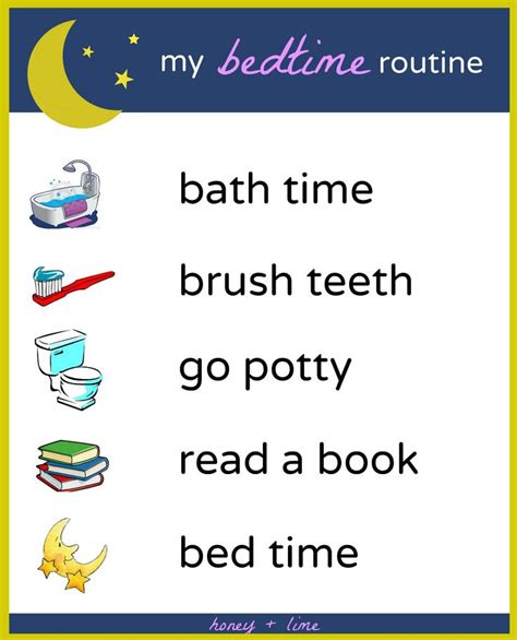 The 25 Best Bedtime Routine Chart Ideas On Pinterest Kids Charts