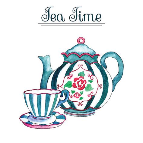Royalty Free Tea Party Clip Art Vector Images And Illustrations Istock