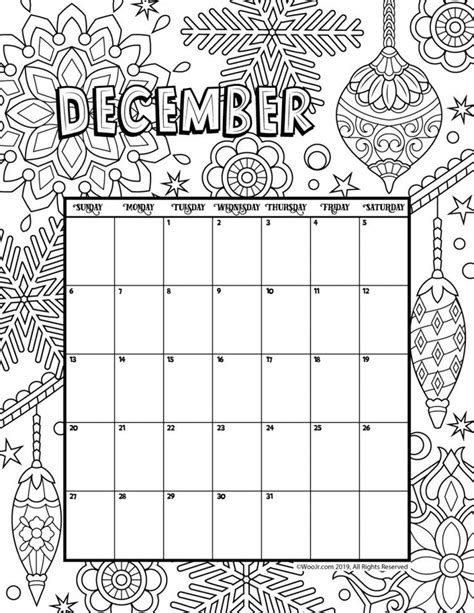 Free Printable Coloring Page Calendar Tyresefvmccall