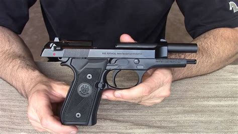 Beretta 92fs Police Model 9mm Handgun Youtube