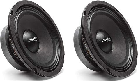 2 Skar Audio Fsx65 4 300 Watt 65 Inch 4 Ohm Mid Range Loudspeakers
