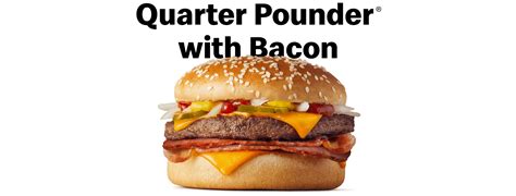 NEWS McDonald S Quarter Pounder With Bacon Frugal Feeds