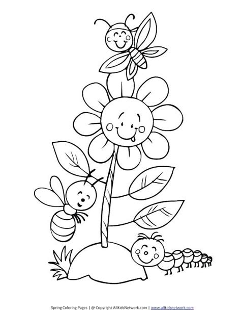 Print these spring coloring pages and color them with your child. Spring Coloring Pages Pdf at GetColorings.com | Free ...