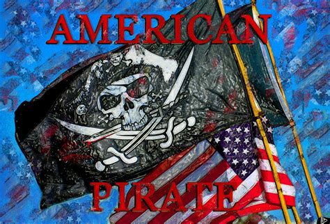 American Pirate Flag Work Painting By David Lee Thompson Pixels