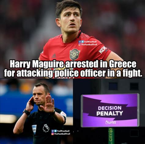 The meme of the tournament is getting better and better and better. Harry Maguire Memes: Amusing Memes As A Defender Gone ...