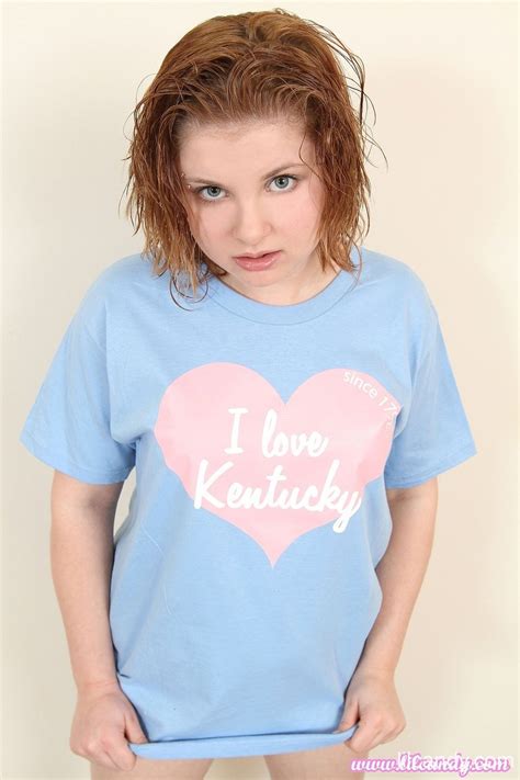 Lil Candy Looks Super Cute With Her I Love Kentucky Shirt And Dildo Photos