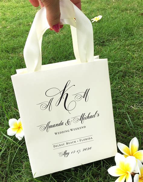 Custom Wedding Welcome Bags A Perfect Way To Welcome Your Guests