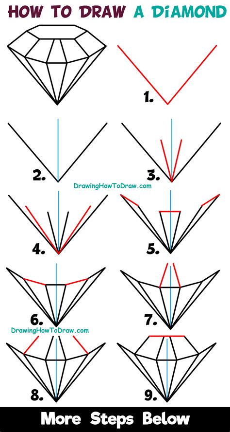 Https://tommynaija.com/draw/how To Draw A Diamond