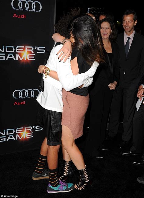 Kylie Jenner And Jaden Smith Look Cosy At Enders Game Premiere Daily