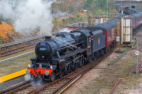 Black Five 45407 At Eastbourne 1 Peter Kesby Photography