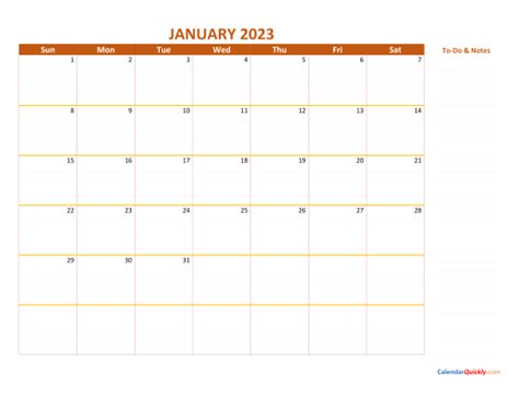 Print Blank Monthly Calendar 2023 2024