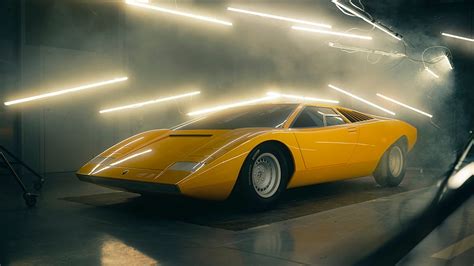 Lamborghini Recreated The Original Countach Lp500 Concept For A