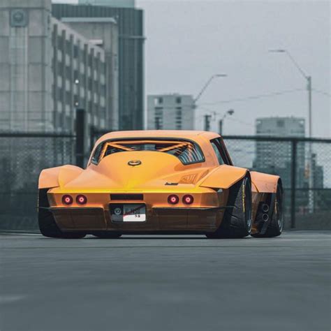C2 Corvette Rendered With Futuristic Widebody Treatment Gm Authority