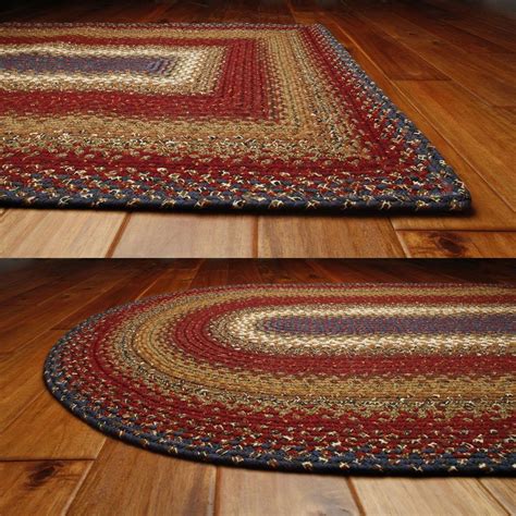Maybe you would like to learn more about one of these? Log Cabin Step Multi Color Cotton Braided Rugs | Braided ...