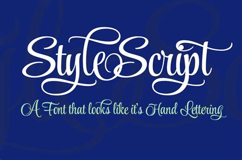 Style Script ~ Script Fonts ~ Creative Market